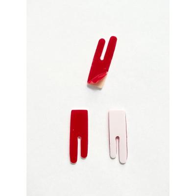 DÜZ MAKİNA AYAK ALTI TEFLON BANT-KIRMIZI